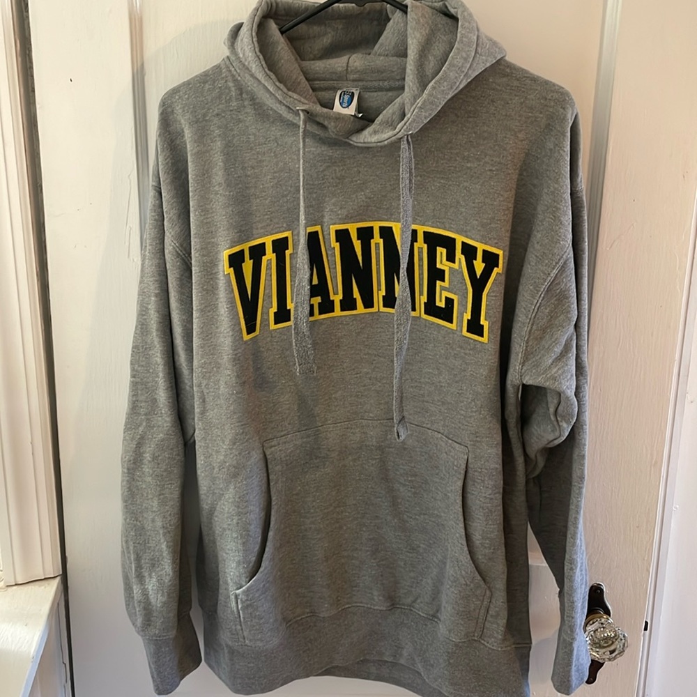 SJVHS - Saint John Vianney High School Hoodie Sweatshirt - Unisex - Adult Large